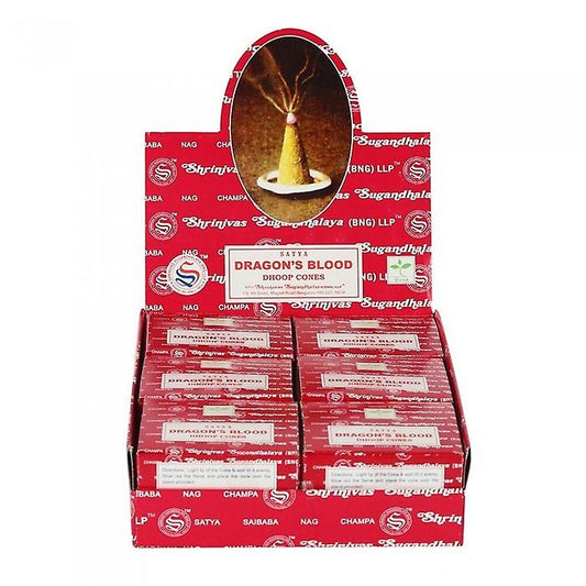 SATYA DRAGONS BLOOD DHOOP INCENSE CONES