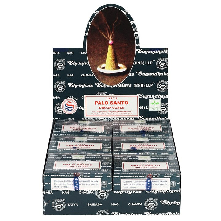 SATYA PALO SANTO DHOOP INCENSE CONES