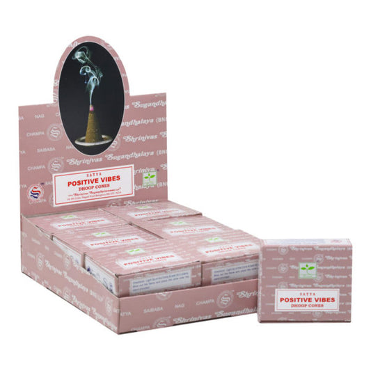 SATYA POSITIVE VIBES DHOOP INCENSE CONES