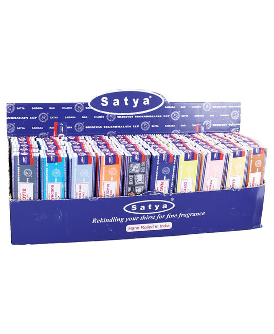 NAG CHAMPA ASSORTED POCKET INCENSE CONES DISPLAY