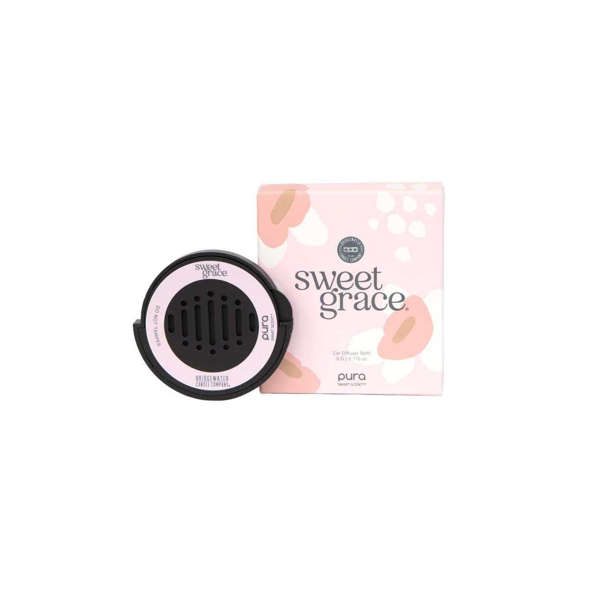 Bridgewater + Pura Car Diffuser Cartridge Sweet Grace Bridgewater Candle Company - The Luxe Medspa