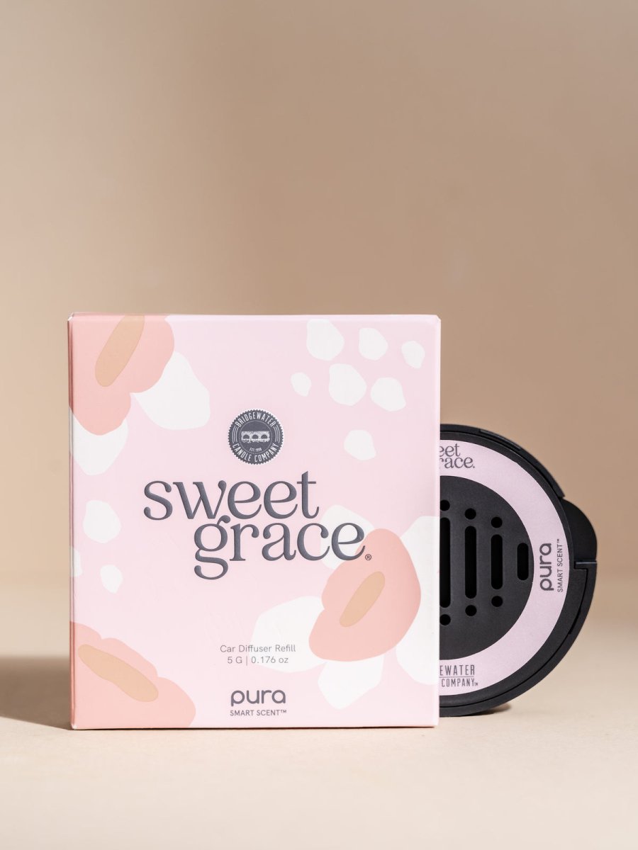 Bridgewater + Pura Car Diffuser Cartridge Sweet Grace Bridgewater Candle Company - The Luxe Medspa