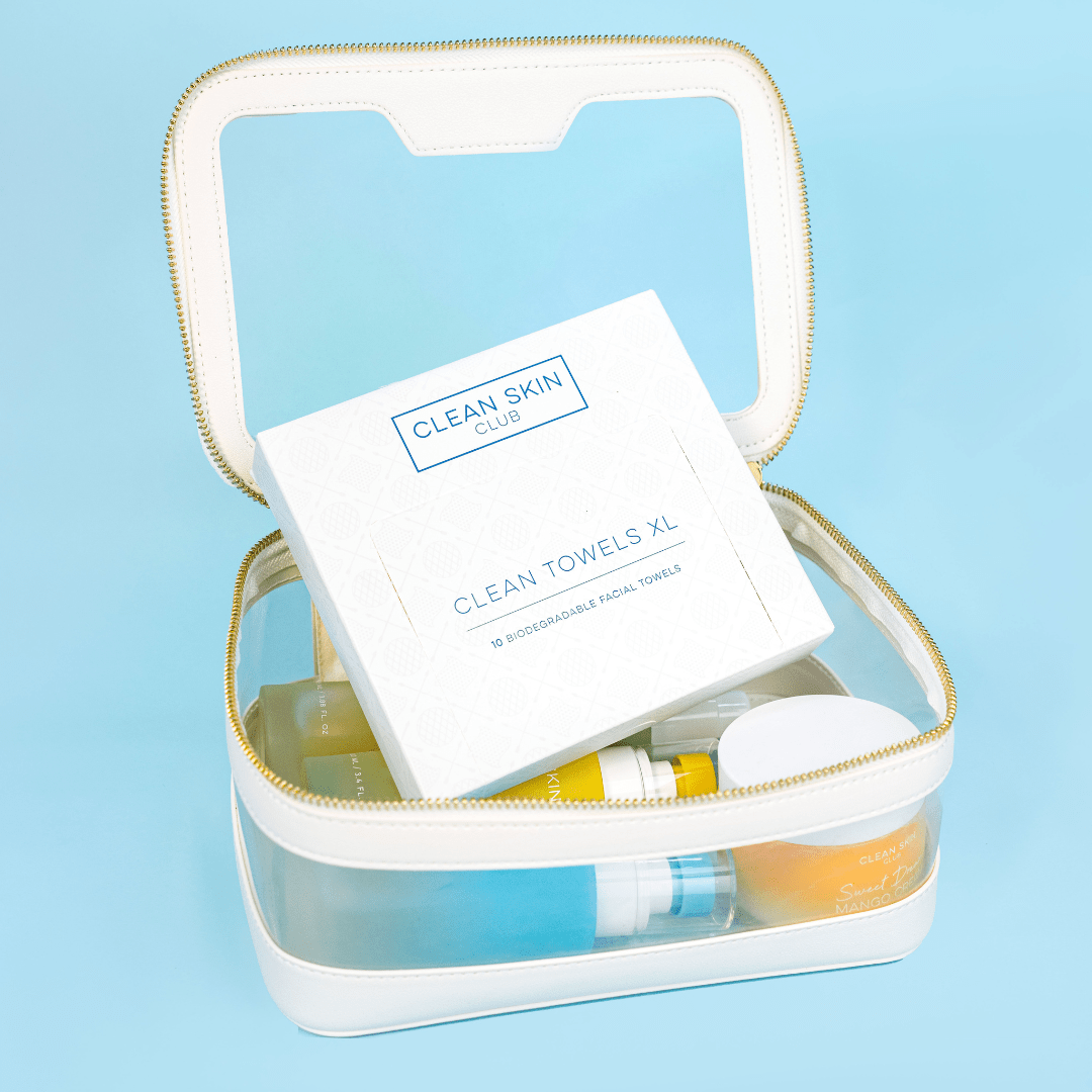 Clean Towels XL Travel (10 Count) Clean Skin Club - The Luxe Medspa