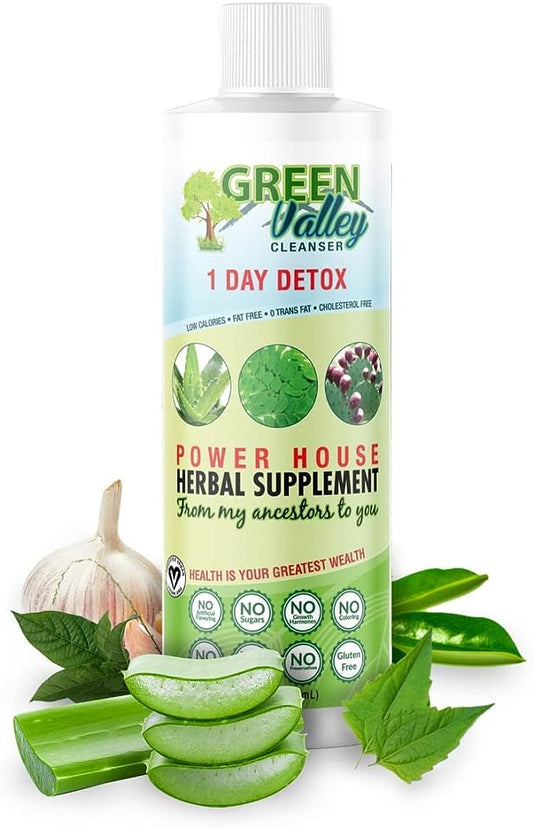 Green Valley Cleanser 1 Day Colon Cleanse Detox Green Valley Cleanser - The Luxe Medspa